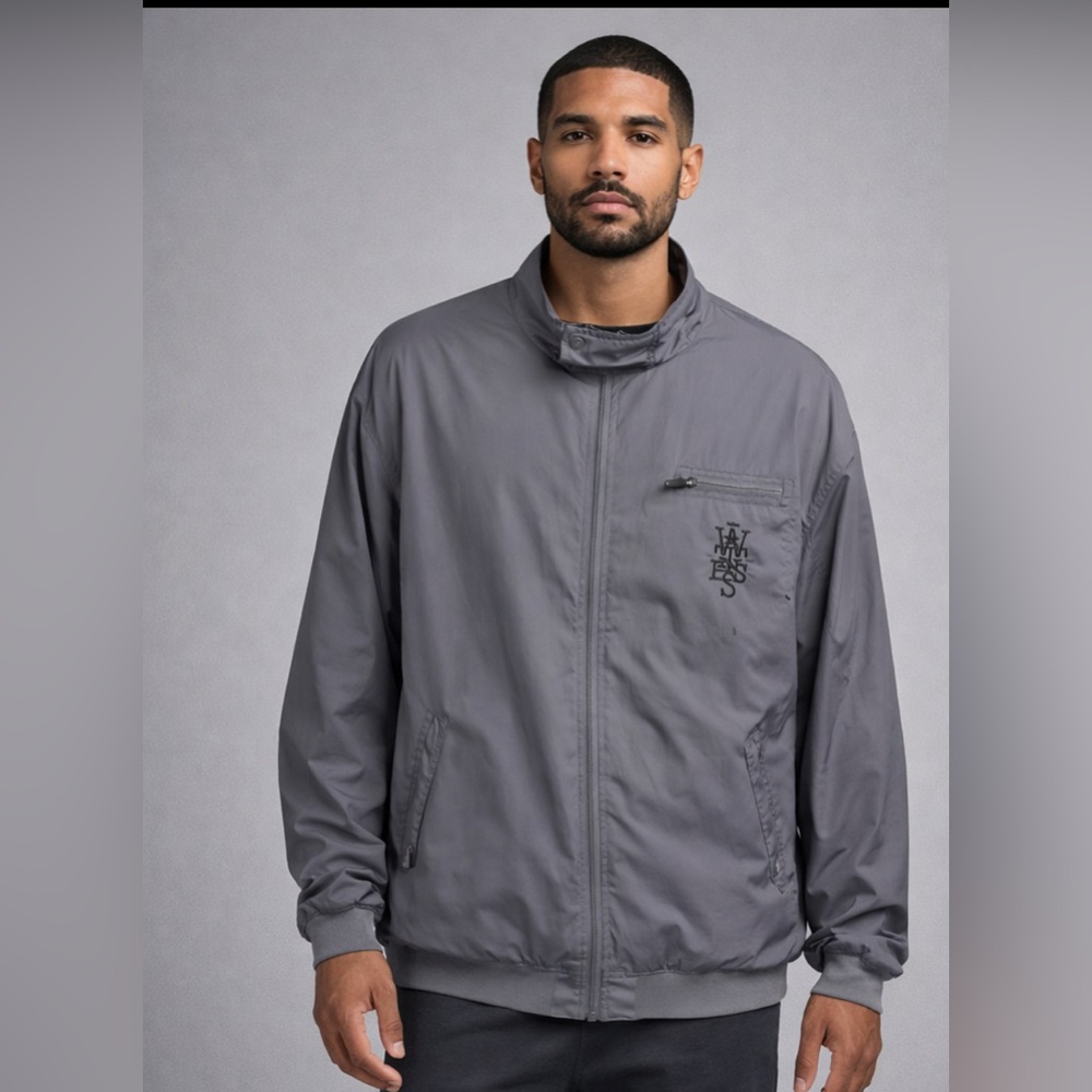 Nike LeBron James men’s grey jacket Basketball family loyalty size 3 XL